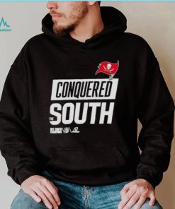 Conquered the south nfc south champions tampa bay buccaneers 2023 shirt