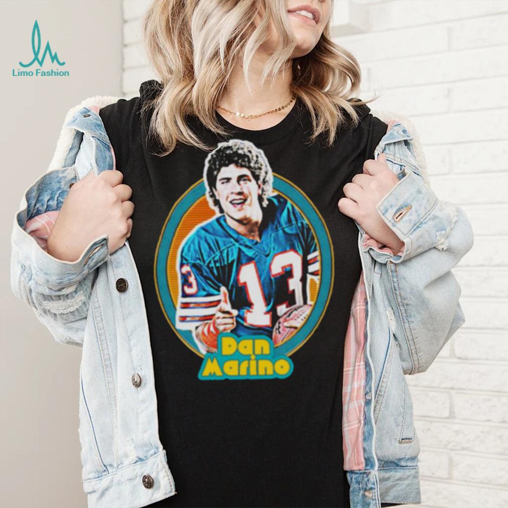 Vintage Style Dan Marino Graphic Tshirt Pullover Hoodie Crewneck