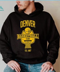 Denver Basketball Team Inspired Denver Nuggets Colorado Basketball Team Shirt