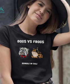 Dogs And Frogs Championship Georgia TCU 2023 Rumble In Cali Shirt