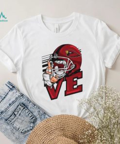 Fan NFL Love Sign Arizona Cardinals T Shirt