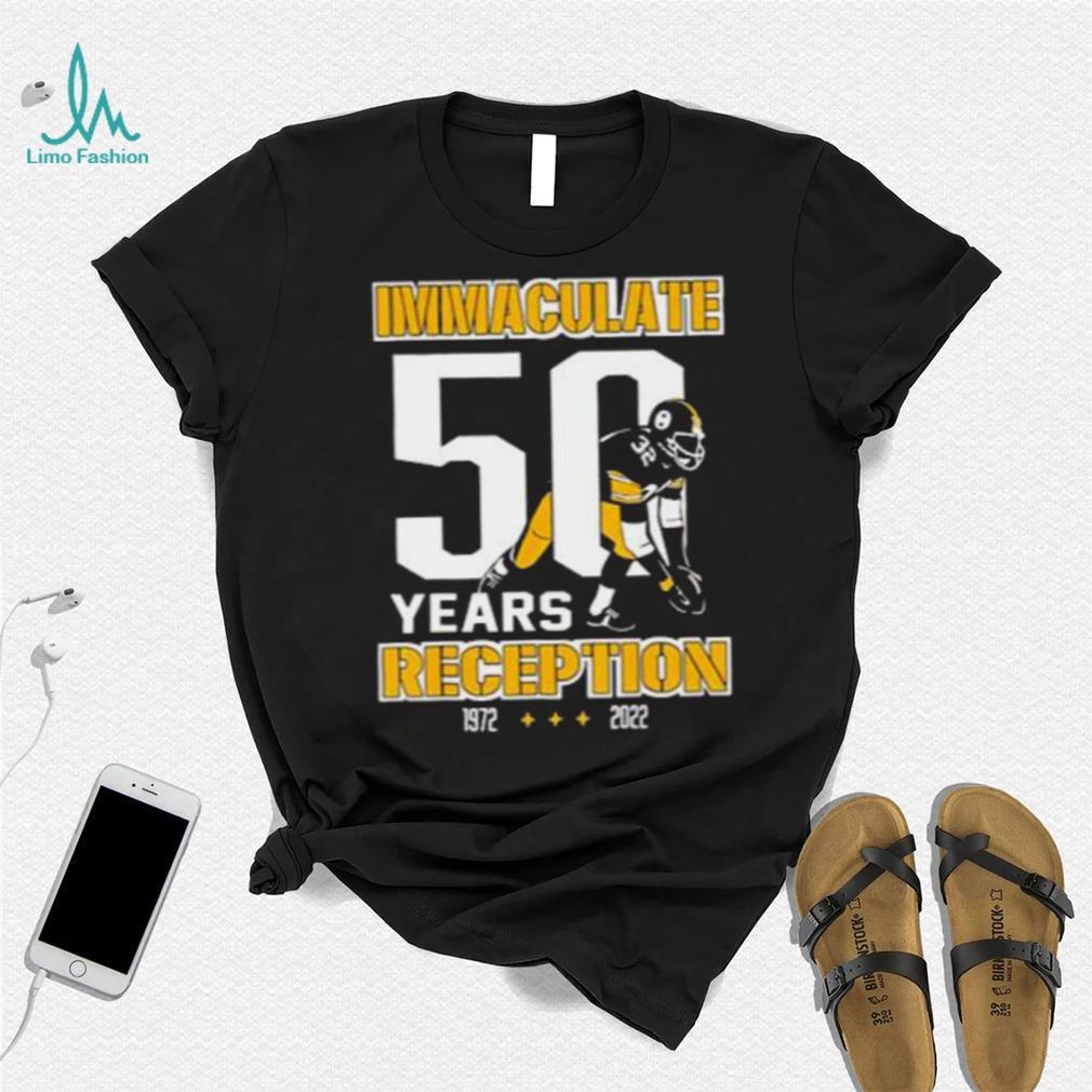 theSteelCityTshirts Pittsburgh Football Fan Immaculate Reception Franco Harris T Shirt Dog / Black / 3 X-Large