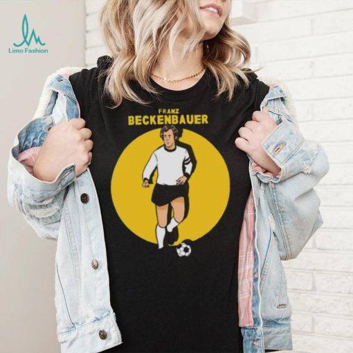 Franz Beckenbauer Retro Cartoon Art shirt