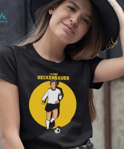 Franz Beckenbauer Retro Cartoon Art shirt