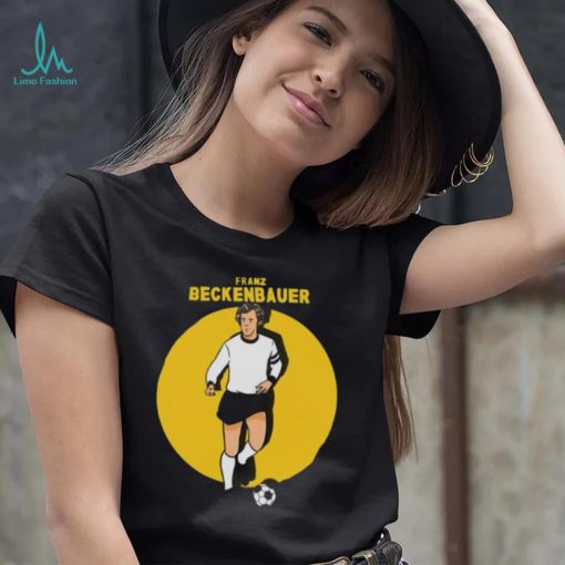 Franz Beckenbauer Retro Cartoon Art shirt