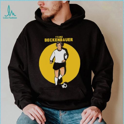 Franz Beckenbauer Retro Cartoon Art shirt