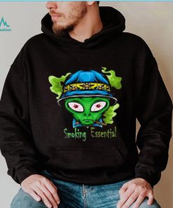 Funny Smoking Alien Shirt