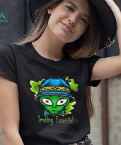 Funny Smoking Alien Shirt