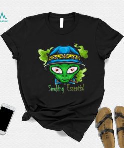 Funny Smoking Alien Shirt