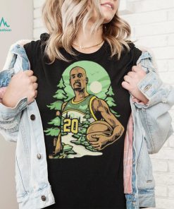 Gary Payton Seattle SuperSonics legend shirt