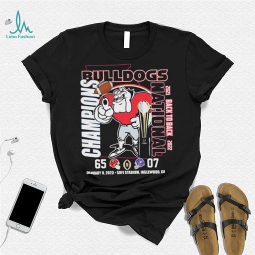 Georgia Bulldogs 2021 2022 Back To Back CFP National Champions Shirt