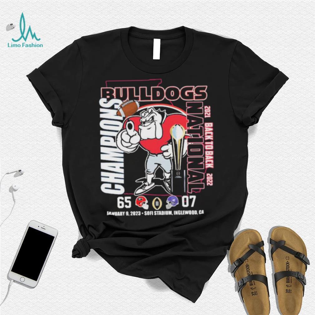 Georgia Bulldogs 2021 2022 Back To Back CFP National Champions Shirt Georgia Bulldogs 2021 2022 Back To Back CFP National Champions Shirt