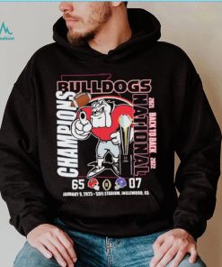 Georgia Bulldogs 2021 2022 Back To Back CFP National Champions Shirt
