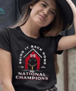 Georgia Bulldogs Ring It Back Home 2023 National Champions T Shirt