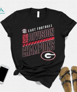 Georgia Bulldogs SEC East Football 2022 Division Champions Shirt