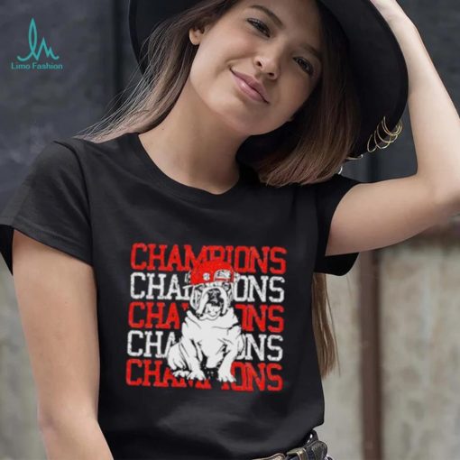 Georgia Bulldogs Sec Champions Shirt