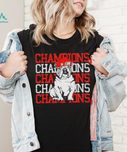 Georgia Bulldogs Sec Champions Shirt