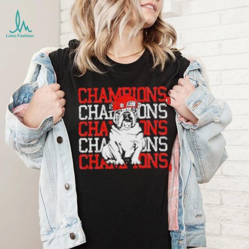 Georgia Bulldogs Sec Champions Shirt