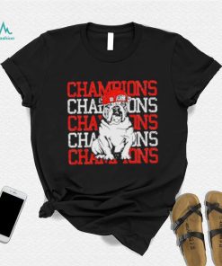 Georgia Bulldogs Sec Champions Shirt