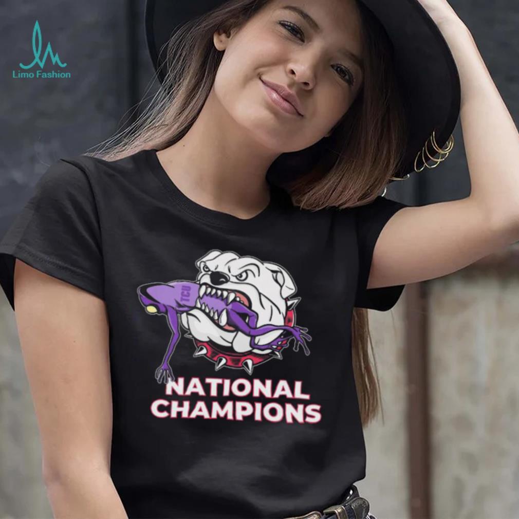 Georgia Bulldogs uga Eat Frogs National Champions shirt Georgia Bulldogs uga Eat Frogs National Champions shirt