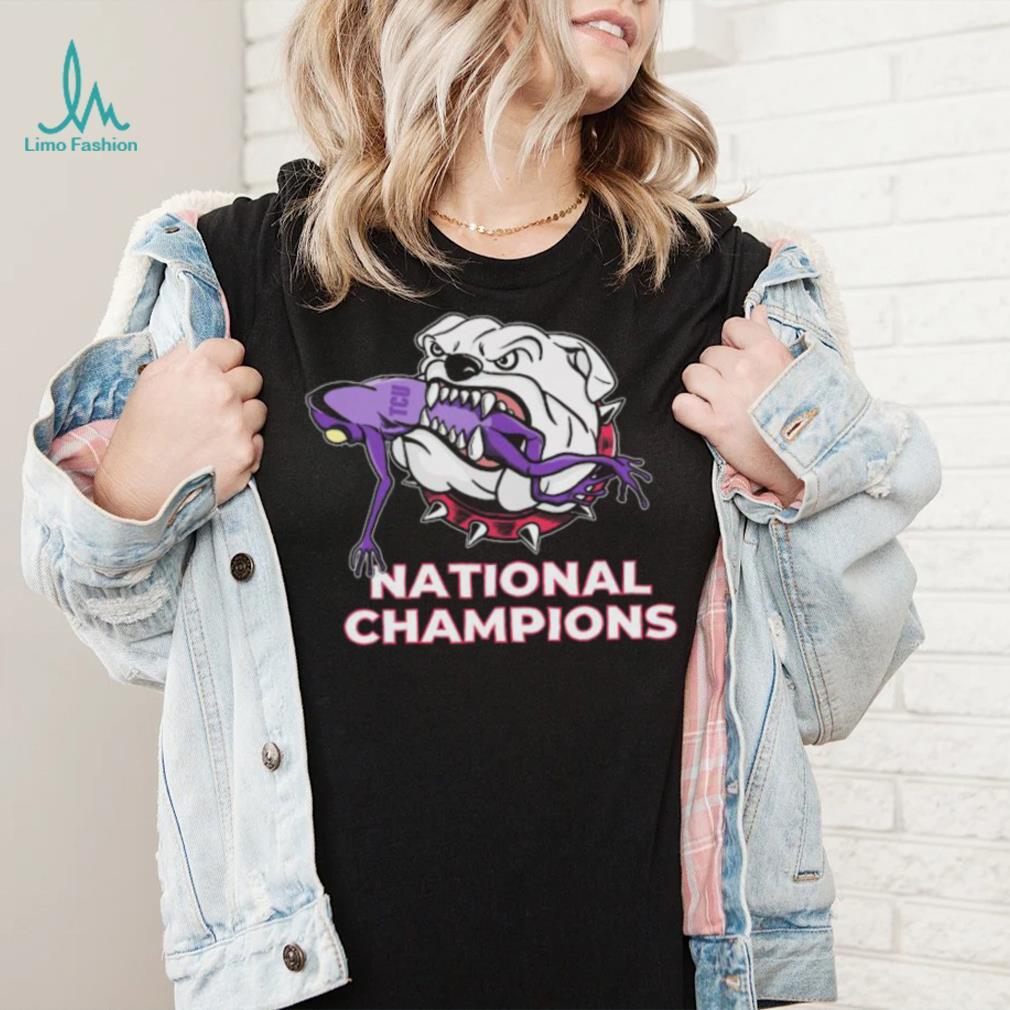 Georgia Bulldogs uga Eat Frogs National Champions shirt Georgia Bulldogs uga Eat Frogs National Champions shirt