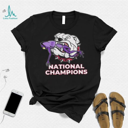 Georgia Bulldogs uga Eat Frogs National Champions shirt