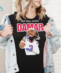 Get Well Soon Damar Hamlin Caricature Shirt