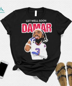 Get Well Soon Damar Hamlin Caricature Shirt