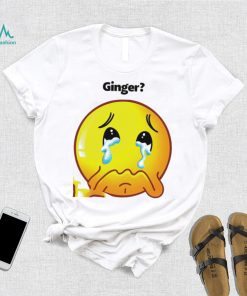 Ginger crying emoji shirt