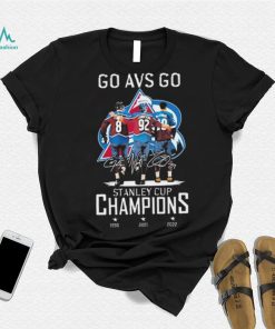 Go Avs Go Stanley Cup Signature Champions Shirt