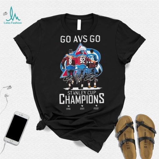 Go Avs Go Stanley Cup Signature Champions Shirt