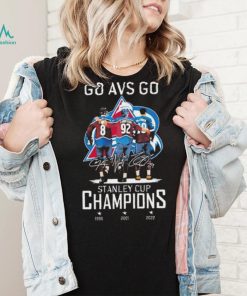 Go Avs Go Stanley Cup Signature Champions Shirt