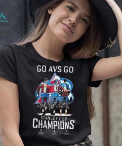 Go Avs Go Stanley Cup Signature Champions Shirt