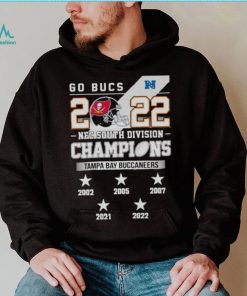 Go Bucs 2022 NFC South Division Champions Tampa Bay Buccaneers 2002 2022 shirt