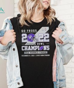 Go Frogs 2022 Fiesta Bowl Champions TCU Horned Frogs shirt