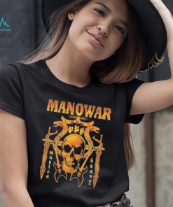 Heavy music manowar skull shirt