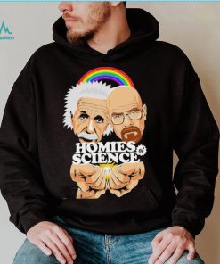 Homies of Science Einstein cartoon shirt