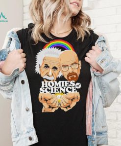 Homies of Science Einstein cartoon shirt