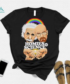 Homies of Science Einstein cartoon shirt