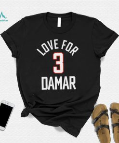 Hot Love For 3 Damar T Shirt