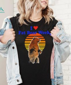 I love Fat Bear week 2023 vintage shirt