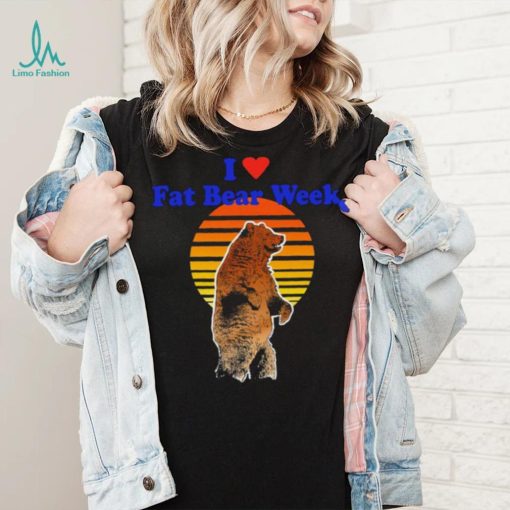 I love Fat Bear week 2023 vintage shirt