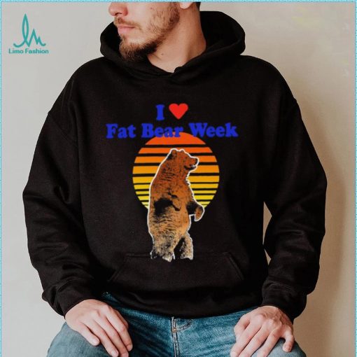 I love Fat Bear week 2023 vintage shirt