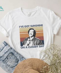 I’ve Got Sunshine On A Cloudy Day Retro Style Smokey Robinson Shirt