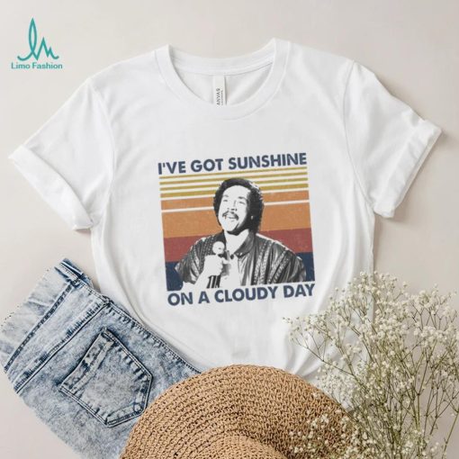 I’ve Got Sunshine On A Cloudy Day Retro Style Smokey Robinson Shirt