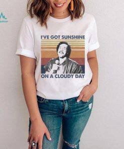 I’ve Got Sunshine On A Cloudy Day Retro Style Smokey Robinson Shirt