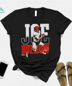 Joe Burrow Cincinnati Bengals Bold Signature T shirt