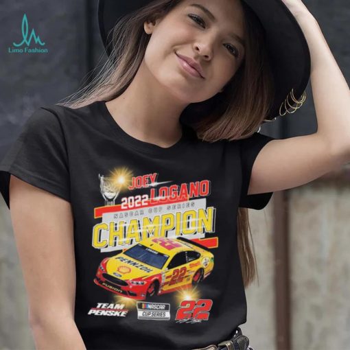 Joey Logano 2022 Champion Nascar Cup Series Shirt