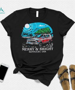 Kentucky Merry & Bright Christmas shirt