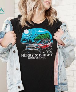 Kentucky Merry & Bright Christmas shirt